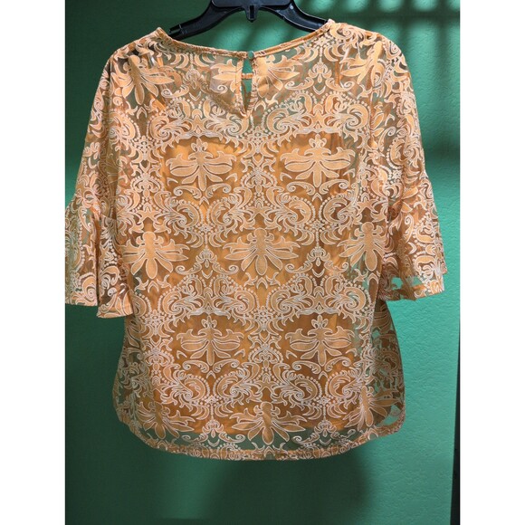 Women's petite NY Collection blouse - Picture 2 of 4